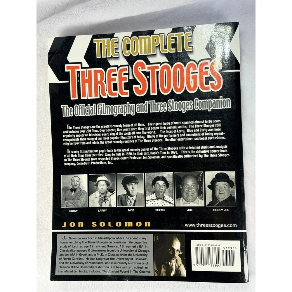 Complete Three Stooges The Official Filmography and Three Stooges Companion